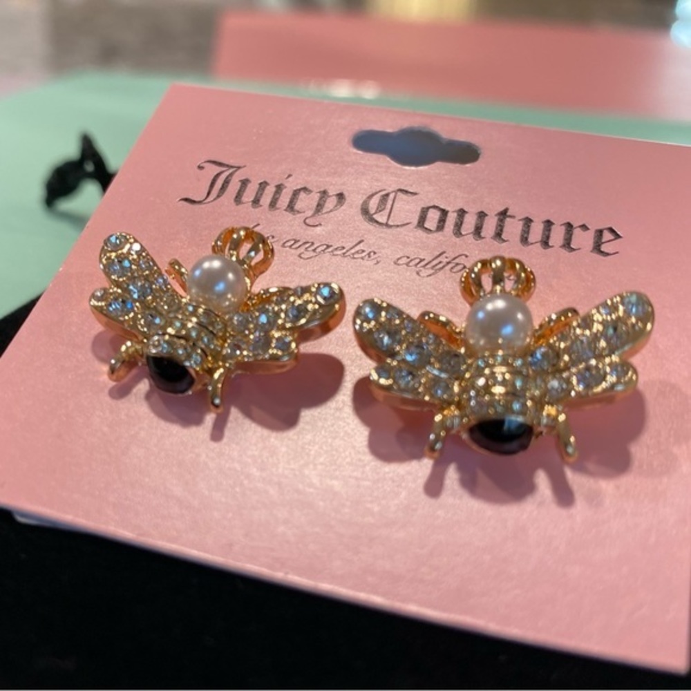 Juicy Couture Queen Bee Earrings 🐝